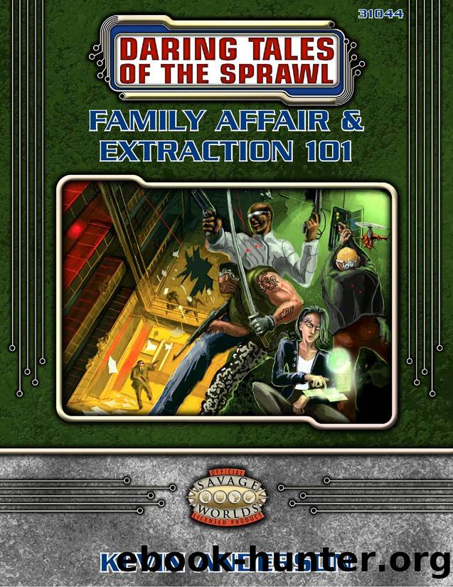 TAG31044 Daring Tales of the Sprawl 01 by Family Affair & Extraction 101