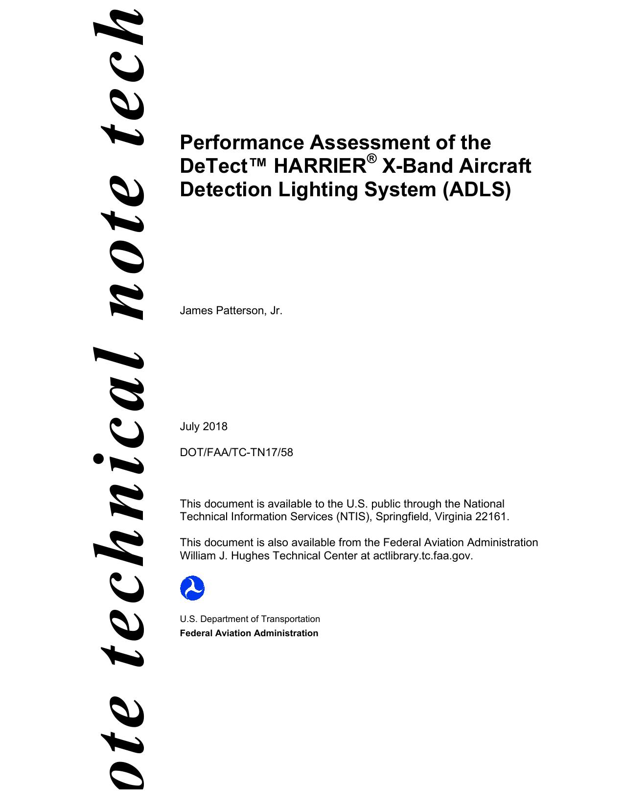 TC-TN17-58_Performance Assessment of the DeTect Harrier ADLS_07102018.pdf by Unknown