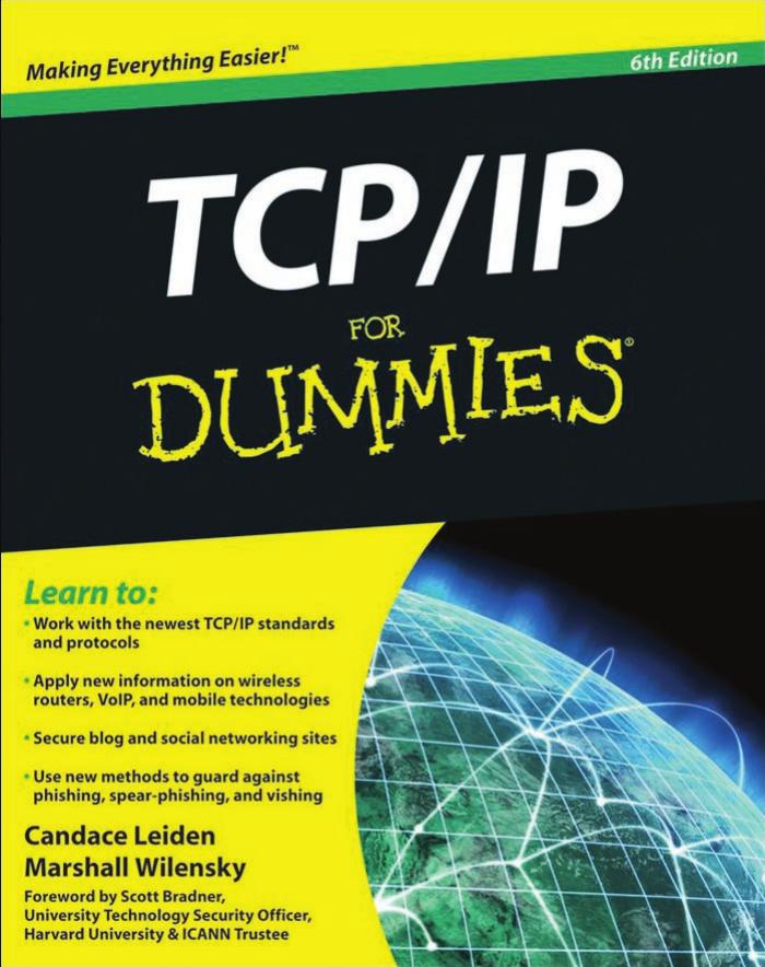 TCP/IP For Dummies by Candace Leiden Marshall Wilensky