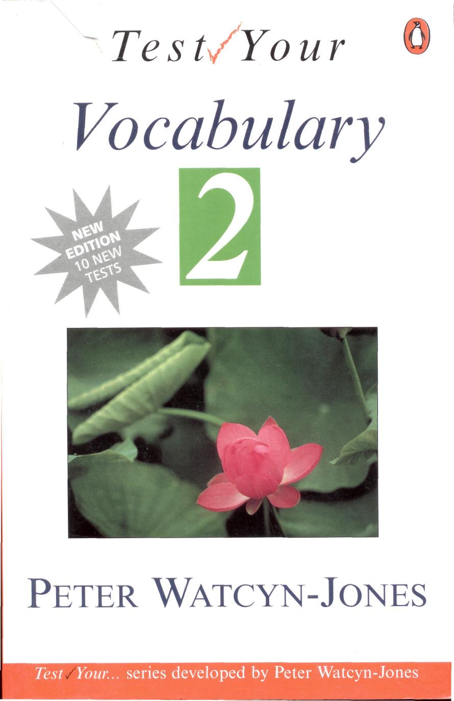 TEST YOUR VOCABULARY 2 by Peter Watcyn-Jones