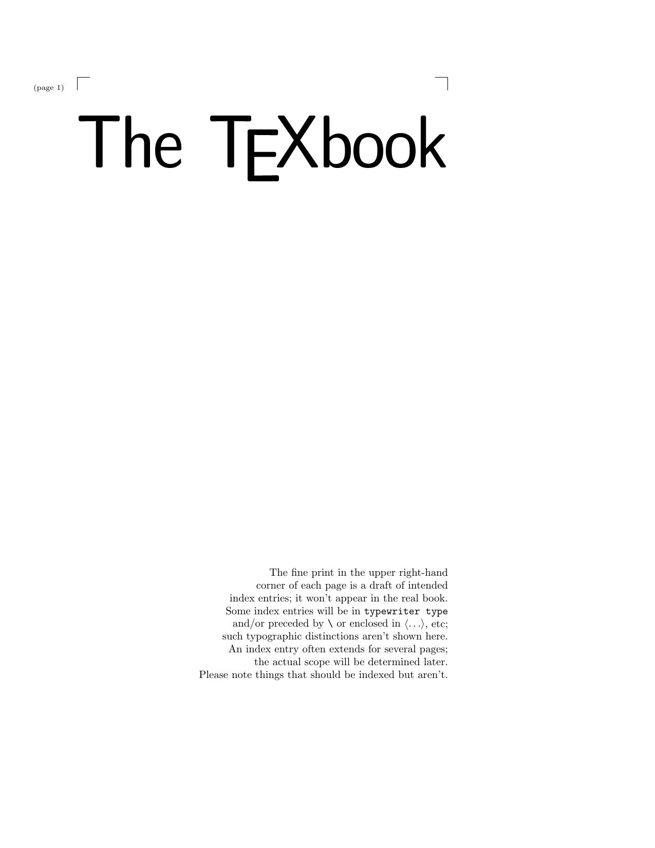 TEX and METAFONT New Directions in Typesetting by Donald Ervin Knuth by Unknown