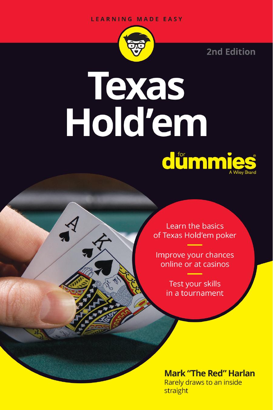 TEXAS HOLD'EM FOR DUMMIES. by MARK HARLAN