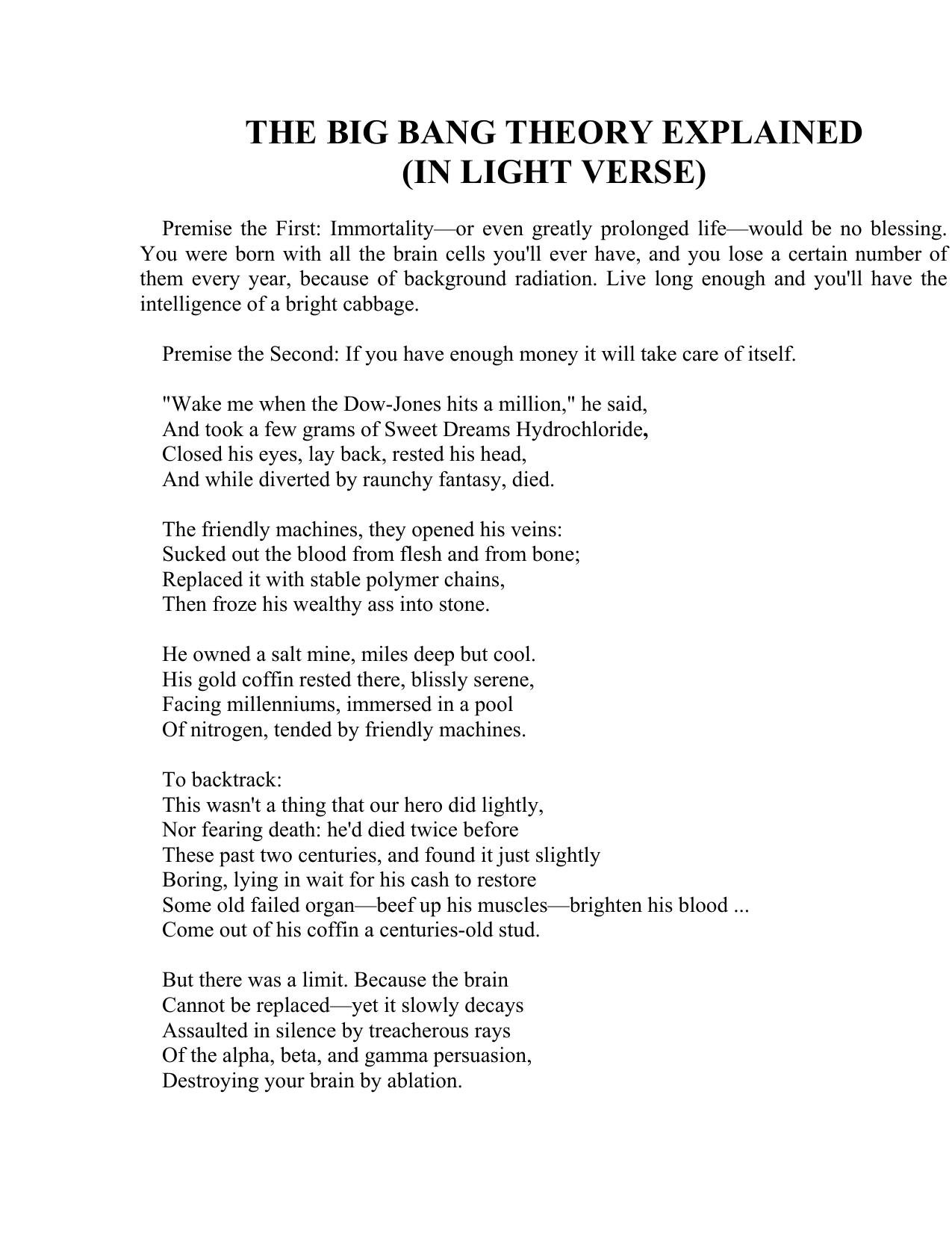 THE BIG BANG THEORY EXPLAINED by SeaGull