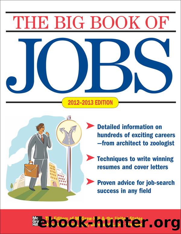 THE BIG BOOK OF JOBS 2012-2013 by McGraw-Hill Editors