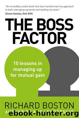 THE BOSS FACTOR by Richard Boston