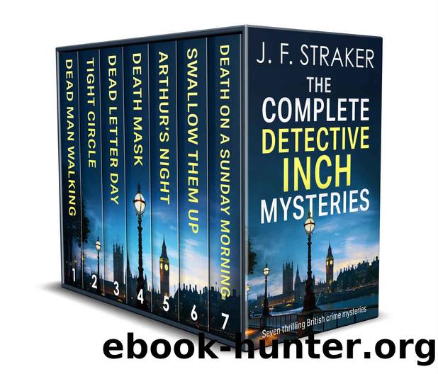 THE COMPLETE DETECTIVE INCH MYSTERIES BOOKS 1-7 seven classic British crime mysteries full of twists by Straker J. F