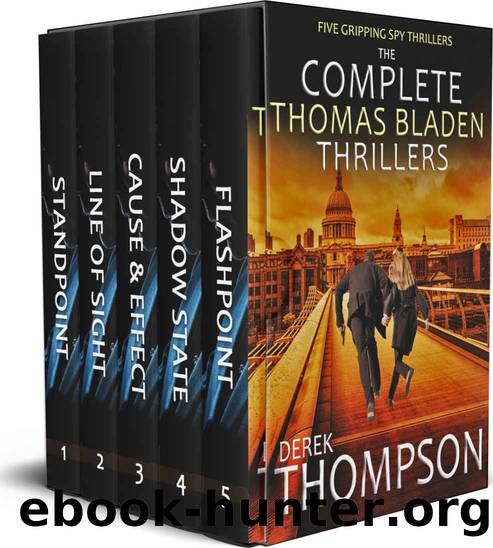 THE COMPLETE THOMAS BLADEN THRILLERS five gripping spy thrillers by DEREK THOMPSON