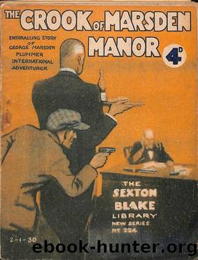 THE CROOK OF MARSDEN MANOR by G. H. Teed