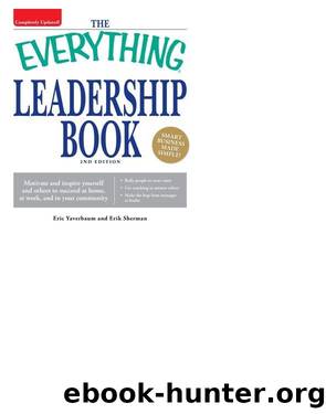 THE EVERYTHING® LEADERSHIP BOOK by Eric Yaverbaum & Erik Sherman