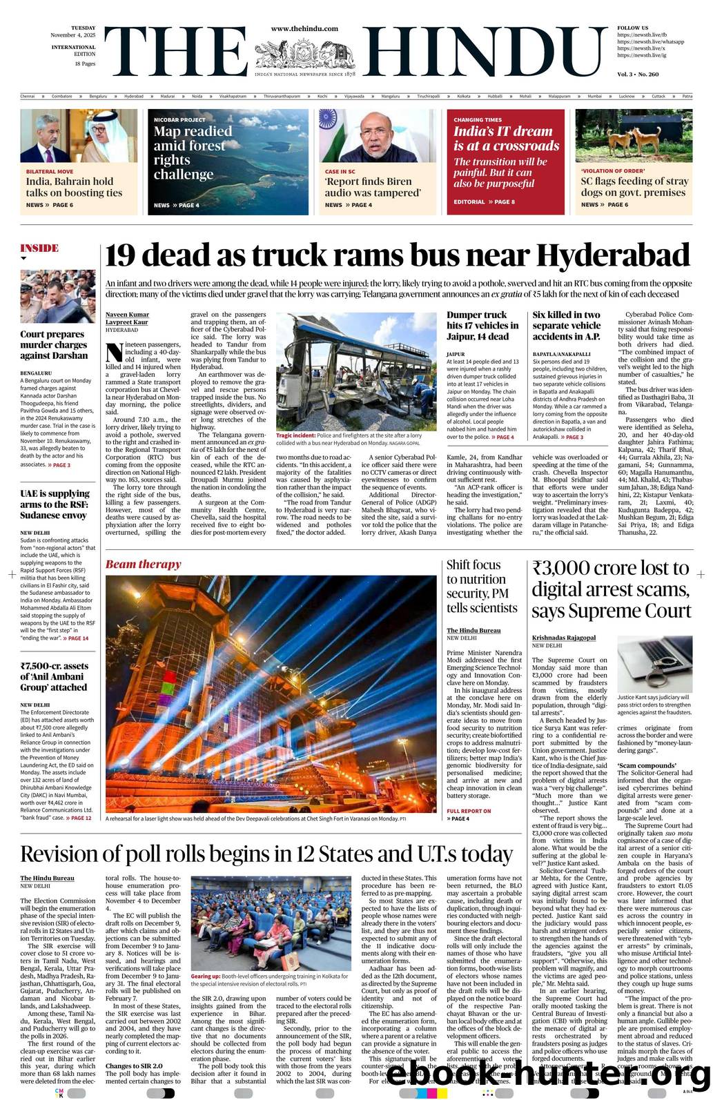 THE HINDU HD International Editable Full Edition 04~11~2025 by Unknown