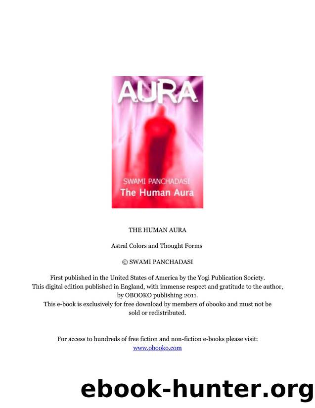 THE HUMAN AURA by SWAMI PANCHADASI