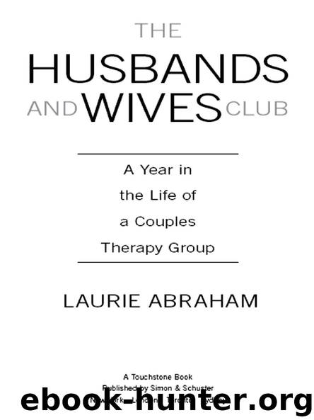 THE HUSBANDS AND WIVES CLUB by LAURIE ABRAHAM