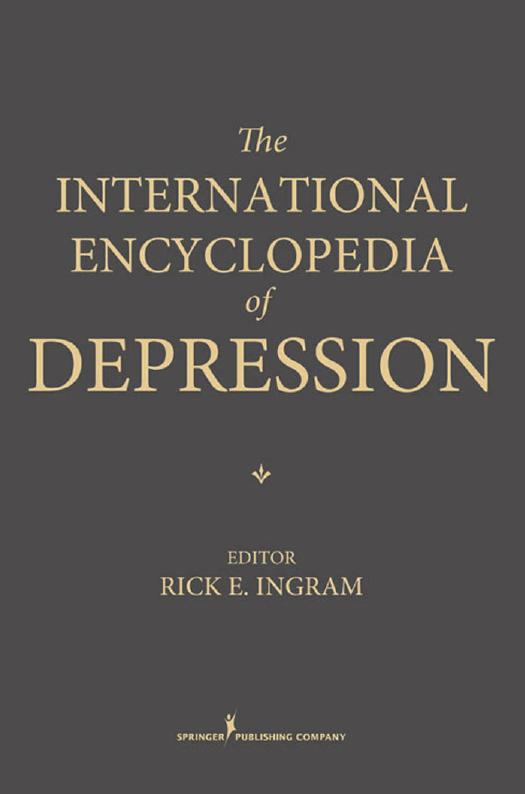 THE INTERNATIONAL ENCYCLOPEDIA OF DEPRESSION by Unknown