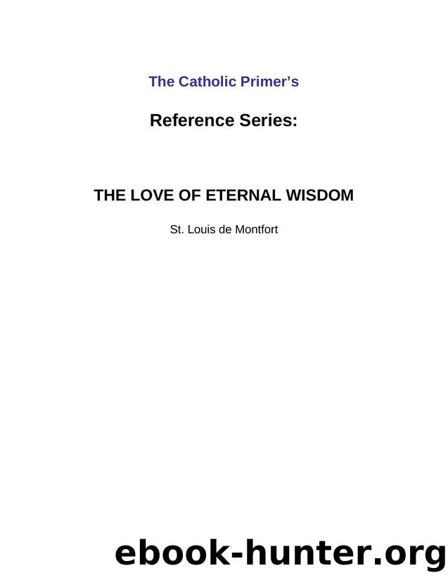 THE LOVE OF ETERNAL WISDOM by Bean