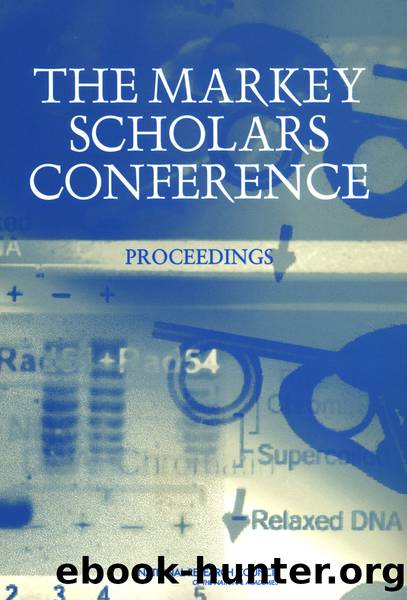THE MARKEY SCHOLARS CONFERENCE: PROCEEDINGS by National Research Council of the National Academies