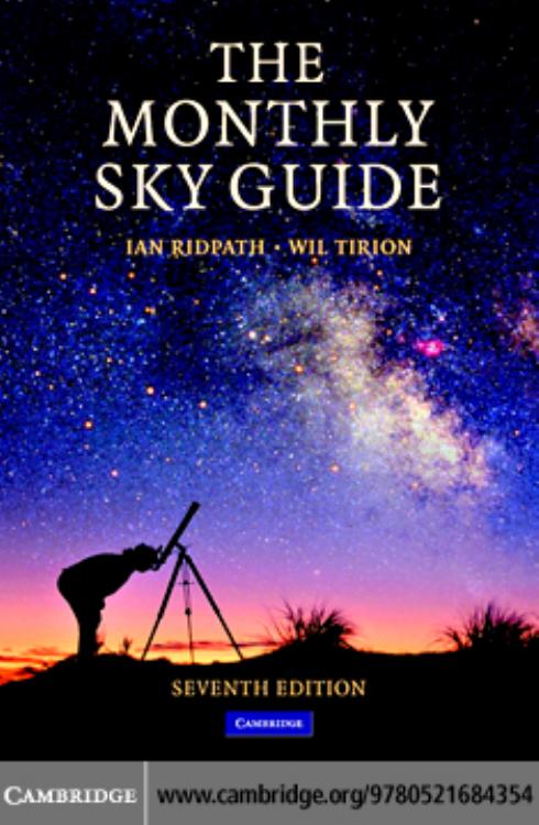 THE MONTHLY SKY GUIDE, SEVENTH EDITION by IAN RIDPATH and WIL TIRION