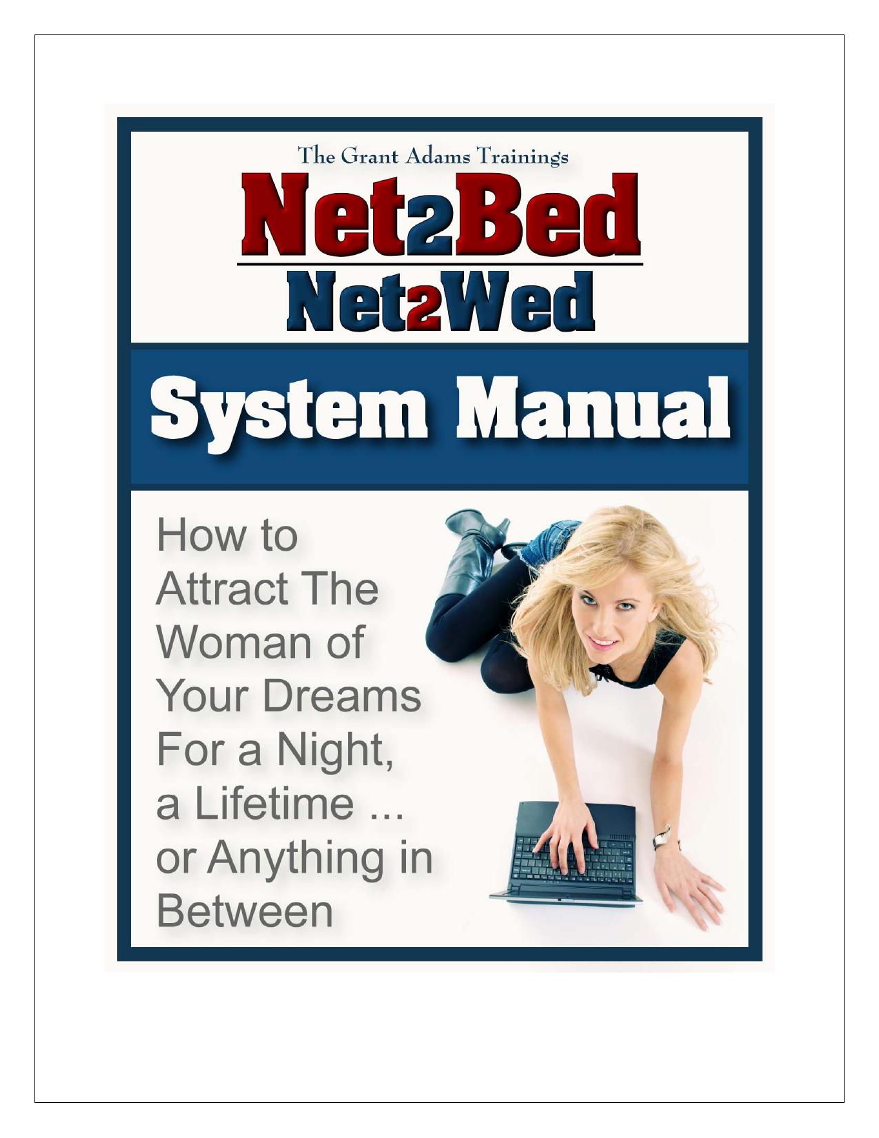 THE NET2BEDNET2WED MASTERY PREGAME WORKBOOK by Michelle Zambos-Duerksen