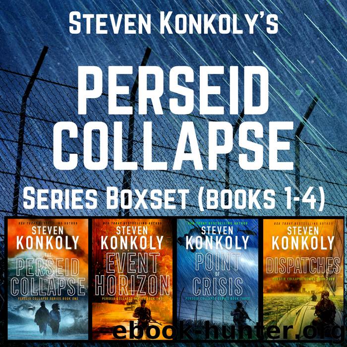 THE PERSEID COLLAPSE SERIES BOXSET (Books 1-4): A Post-Apocalyptic Survival Thriller Series by Konkoly Steven