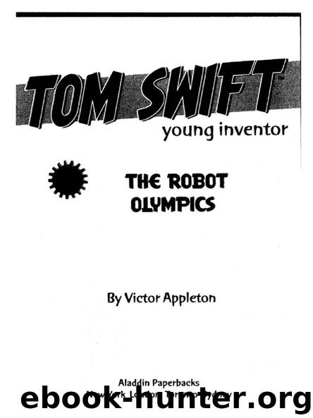 THE ROBOT OLYMPICS by Victor Appleton