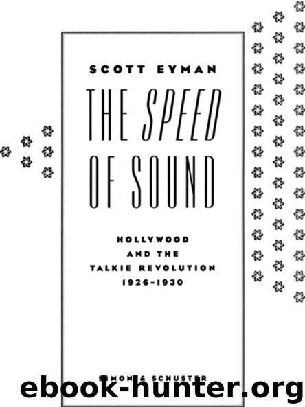THE SPEED OF SOUND by SCOTT EYMAN