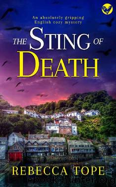 THE STING OF DEATH an absolutely gripping English cozy mystery by REBECCA TOPE