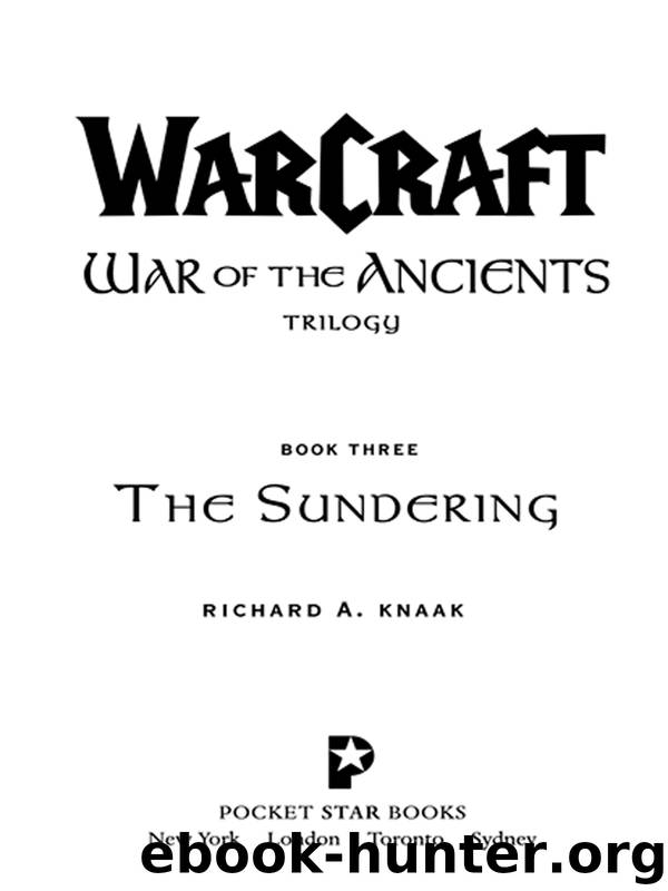 THE SUNDERING by RICHARD A. KNAAK