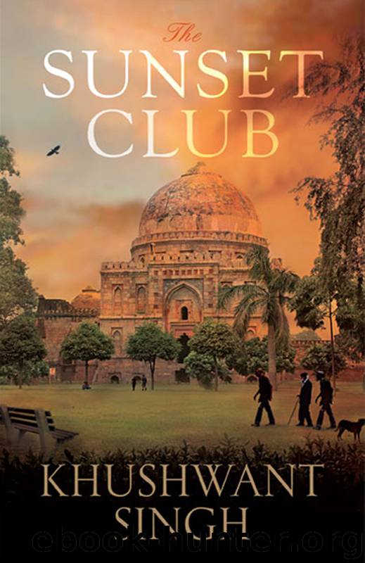 THE SUNSET CLUB by Khushwant Singh
