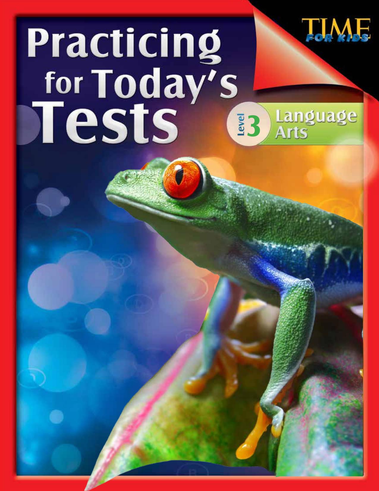 TIME for Kids: Practicing for Today's Tests: Language Arts by Jennifer Prior