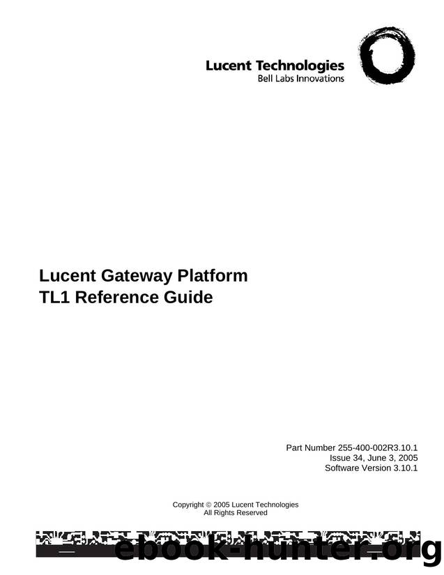 TL1 Commands Reference Guide by mboasberg