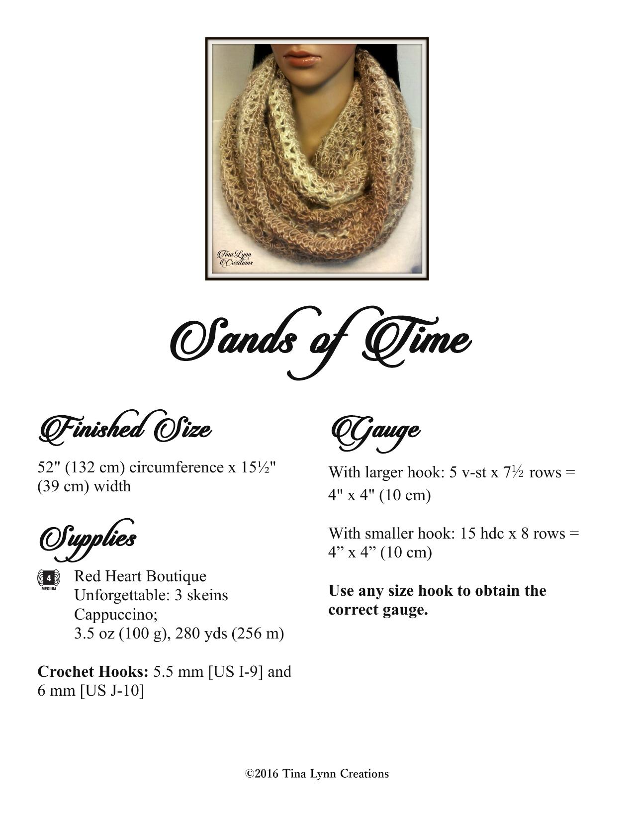 TLC Pattern Sands of Time Revised by Tina Lynn
