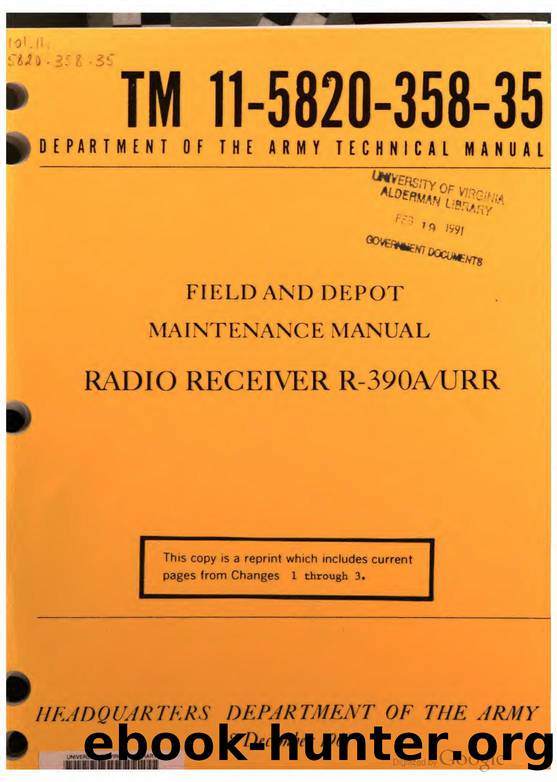 TM 11-5820-358-35 by United States. Department of the Army