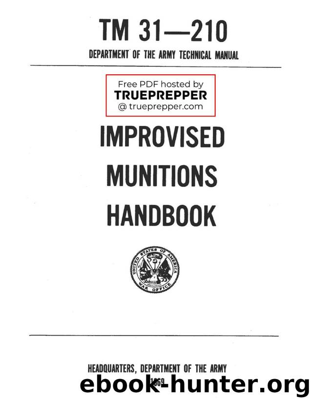 TM 31-210 Improvised Munitions Handbook Cover by Beyond Signal