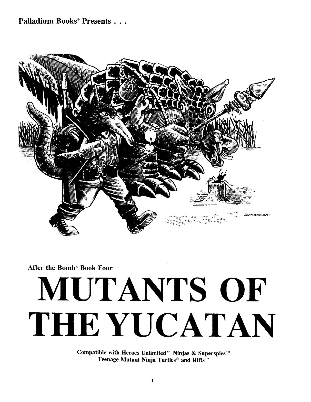 TMNT Mutants of the Yucatan by The Coffin Family