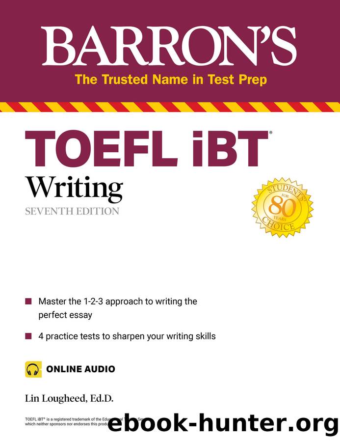 TOEFL iBT Writing (with online audio) by Lin Lougheed