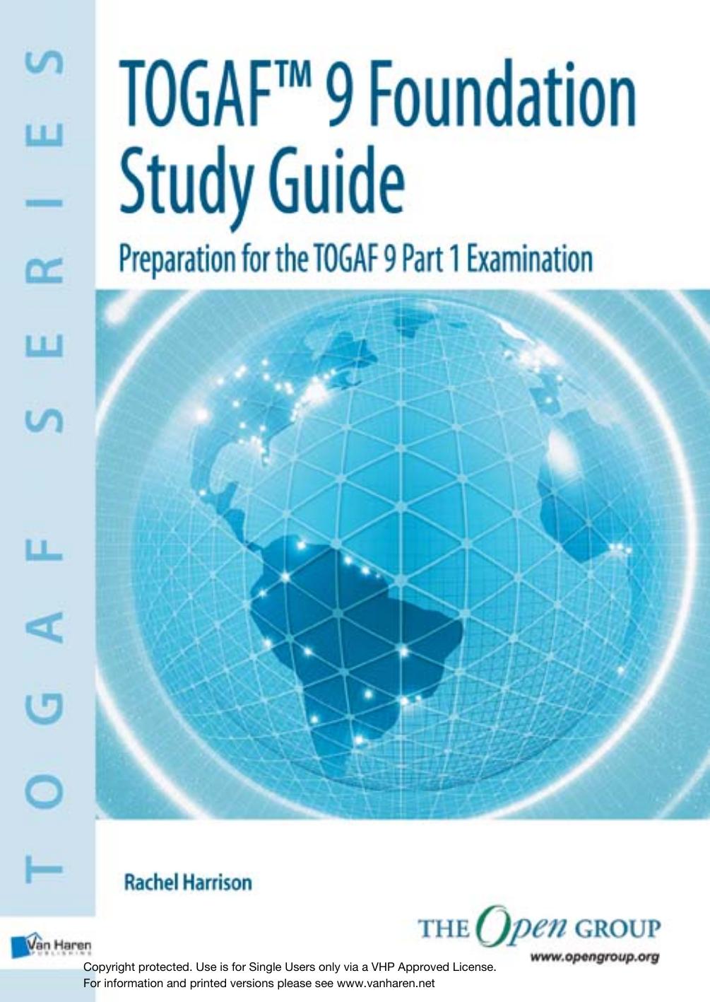 TOGAF Version 9 Foundation Study Guide by Rachel Harrison