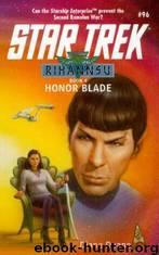 TOS 96 - Rihannsu 4 - Honor Blade by Star Trek