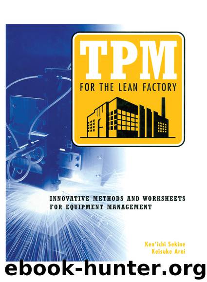 TPM for the Lean Factory by Sekine Kenʼichi Arai Keisuke