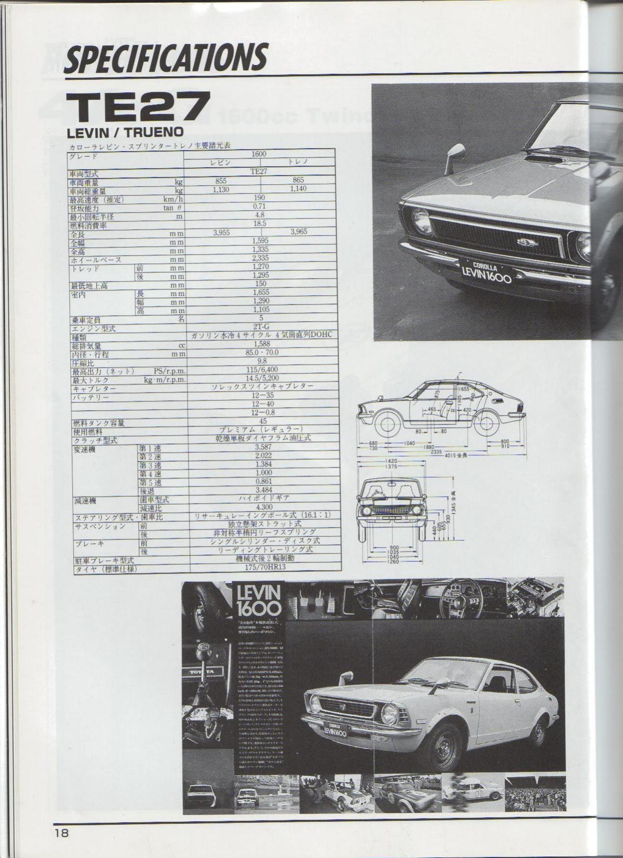 TRD Bible Part 3. Machine Specifications by Unknown