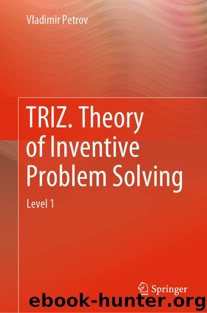 TRIZ. Theory of Inventive Problem Solving by Vladimir Petrov