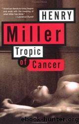 TROPIC OF CANCER by miller henry