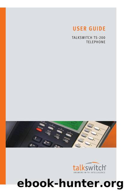 TS-200 User Guide by TalkSwitch