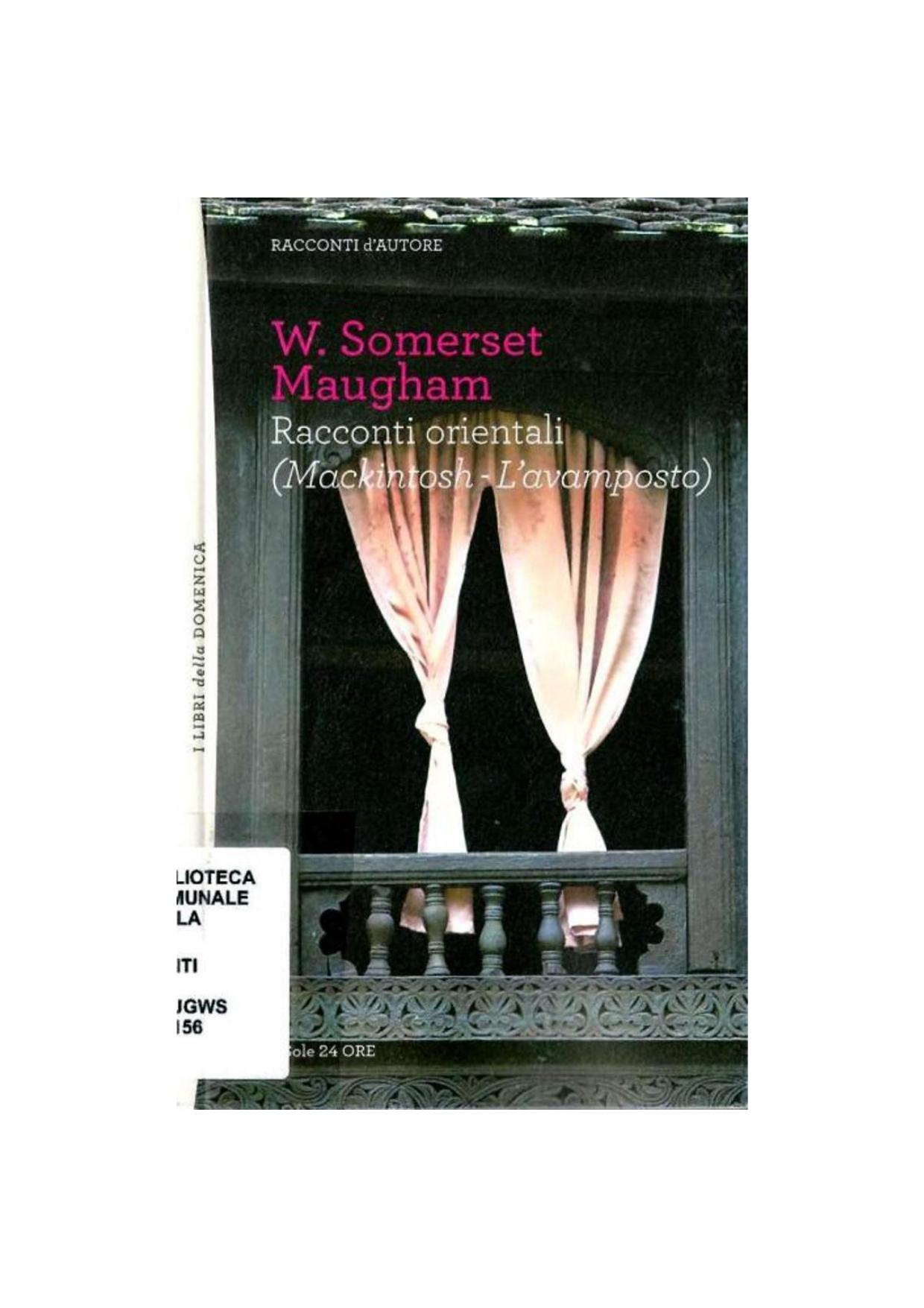 TTbook 0108 Maugham William Somerset by Racconti orientali