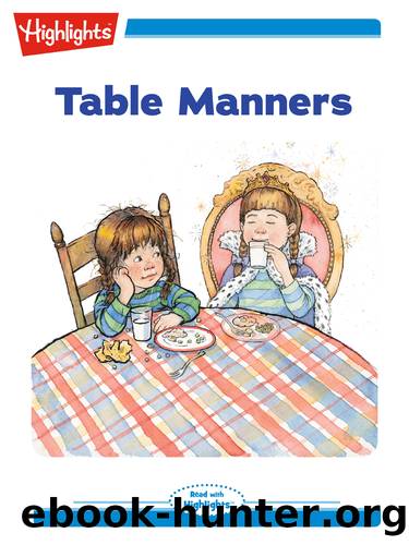 Table Manners by Bridget Reistad