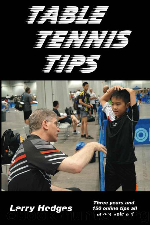 Table Tennis Tips by Hodges Larry