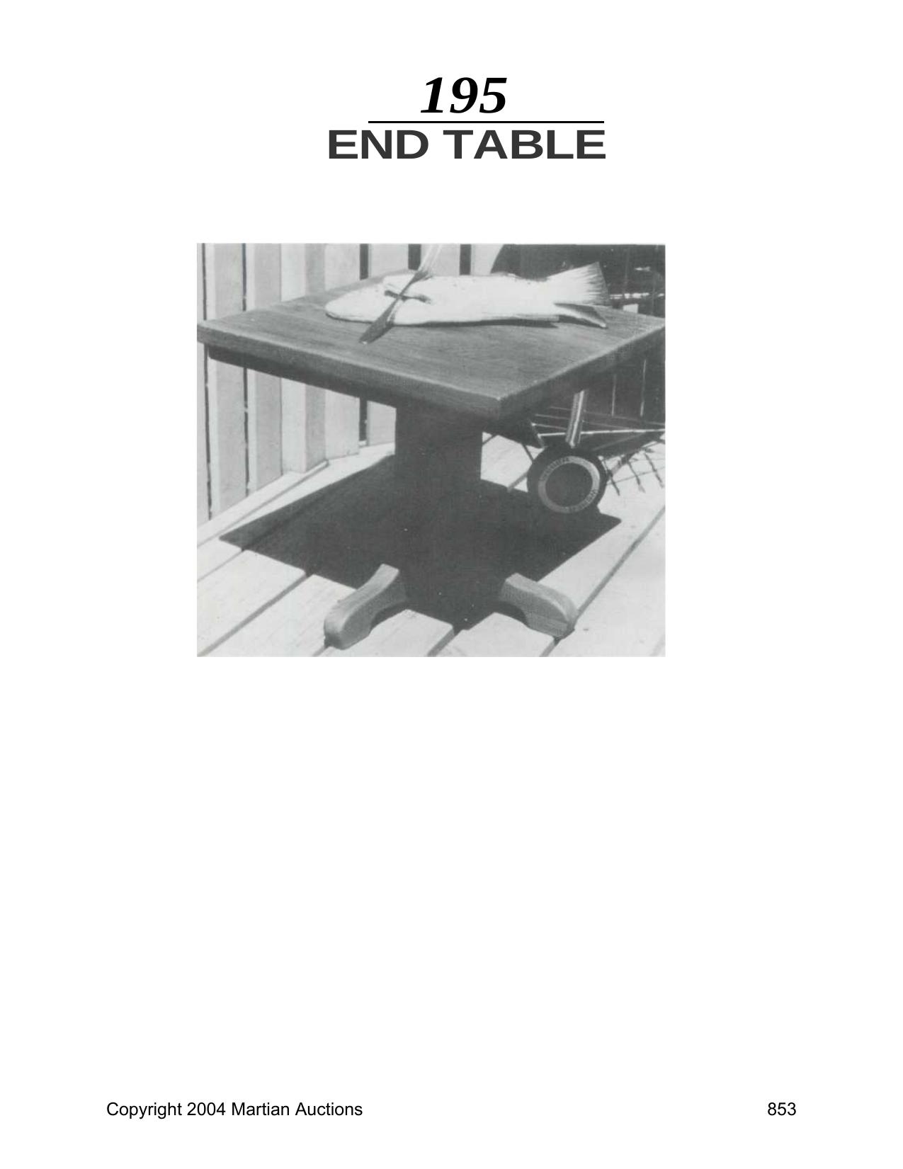 Table by End Table