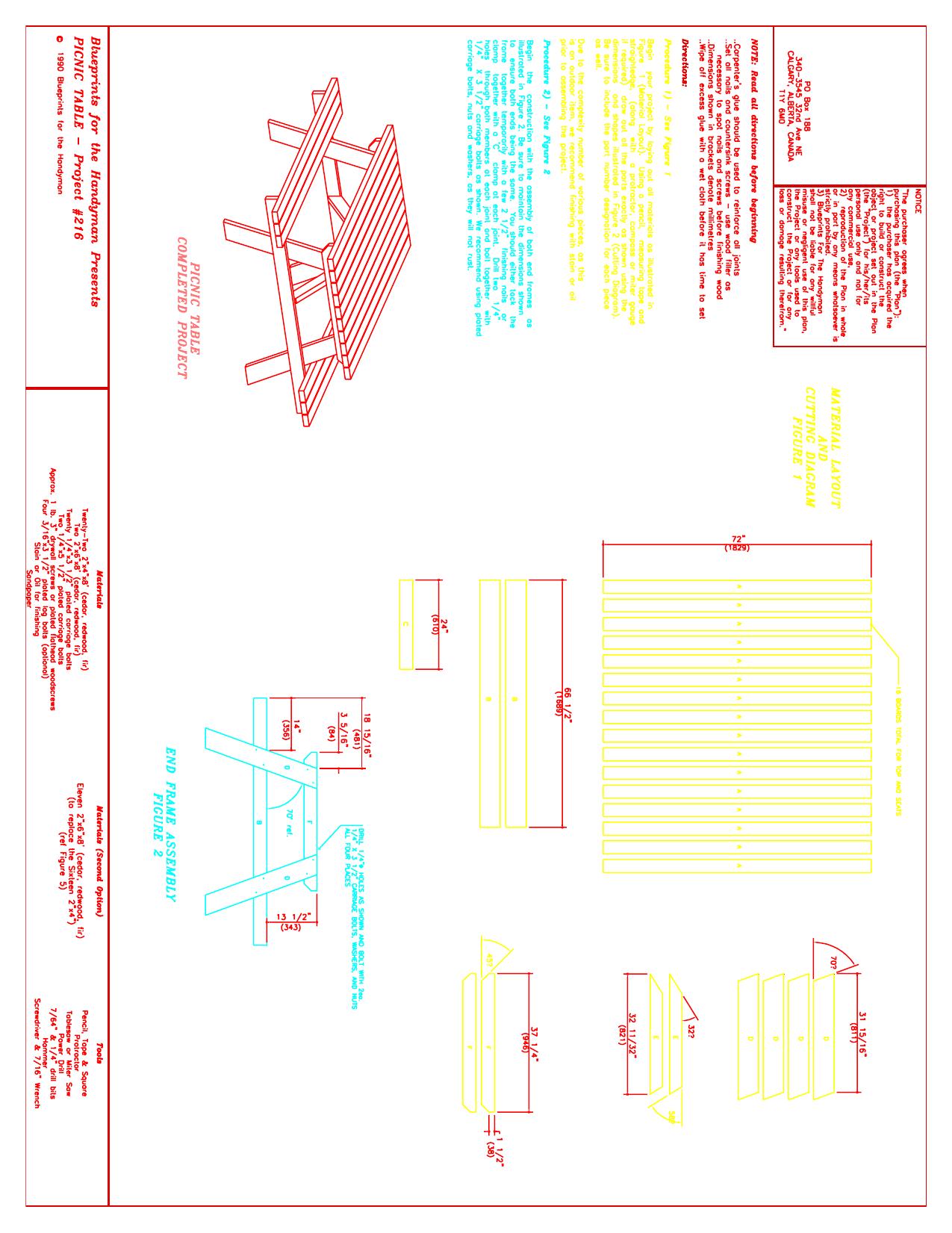 Table by Picnic Table (Part 1)