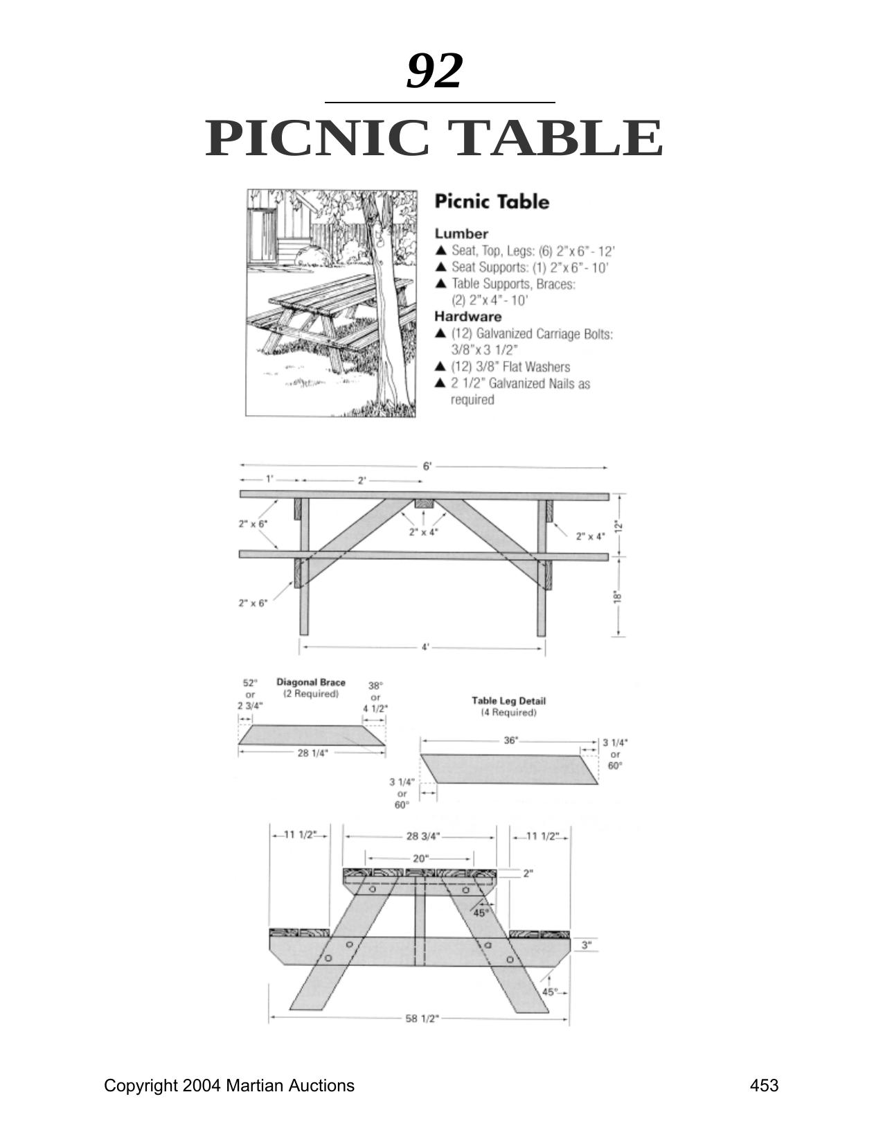 Table by Picnic Table 1