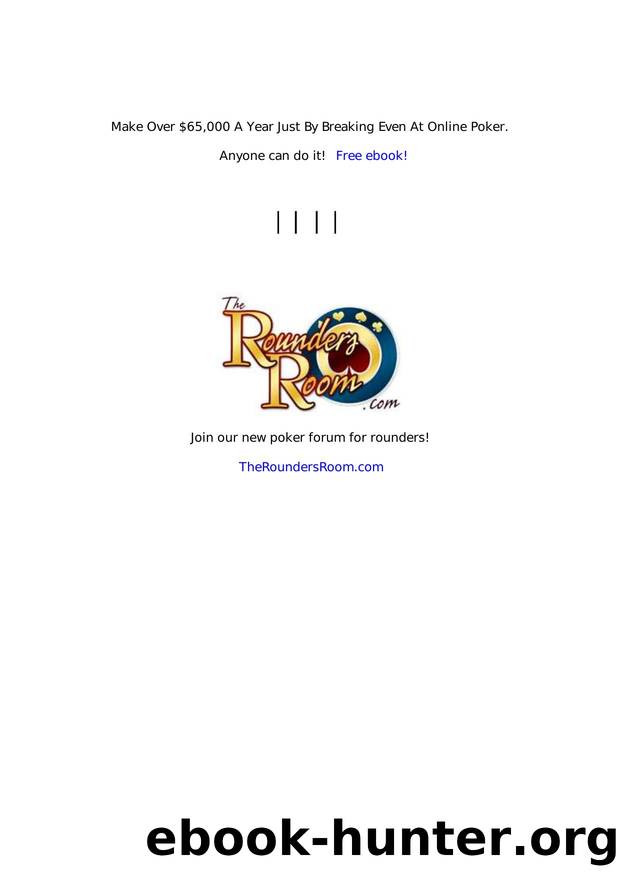 Table of Contents by Vernon Ace