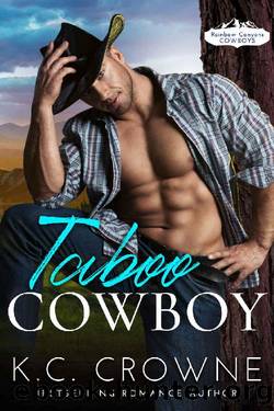 Taboo Cowboy: A Secret Baby Ranch Western Romance (Rainbow Canyon Cowboys Book 1) by KC Crowne