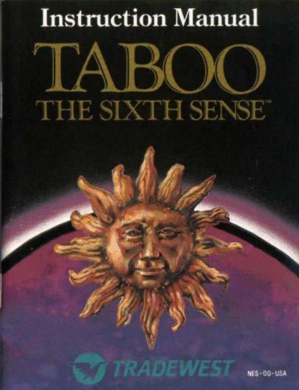 Taboo by The Sixth Sense (U)
